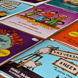 Image of children's books on table